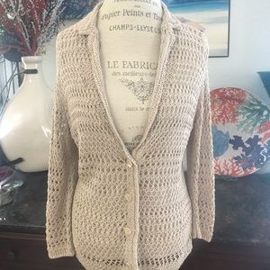 NWOT Jones New York Lace sweater